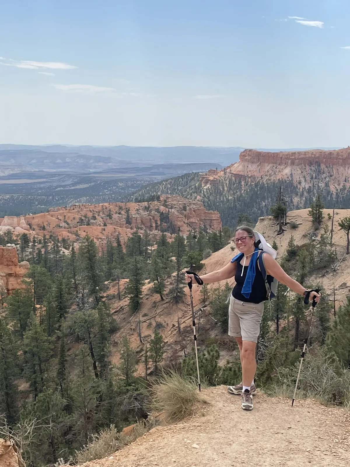 Patrice at Bryce Canyon